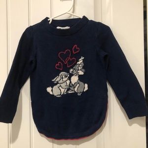 Blue Disney sweater